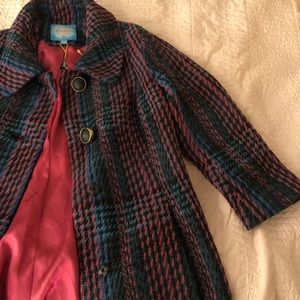 Mid length anthropology dress coat